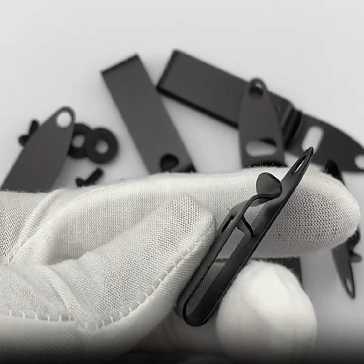 Belt Clip For Waist Sheath Holsters with Screws Spare Parts 360 Degree Rotations Swivels Holder for Waist Sheath Making