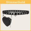Mini Heart Waist Belt With Removable Leather Strap For Fashionable Women Spring
