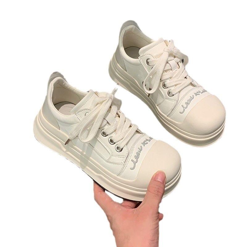 Mickey ugly cute big head shoes new autumn platform dad shoes versatile height-increasing bread shoes