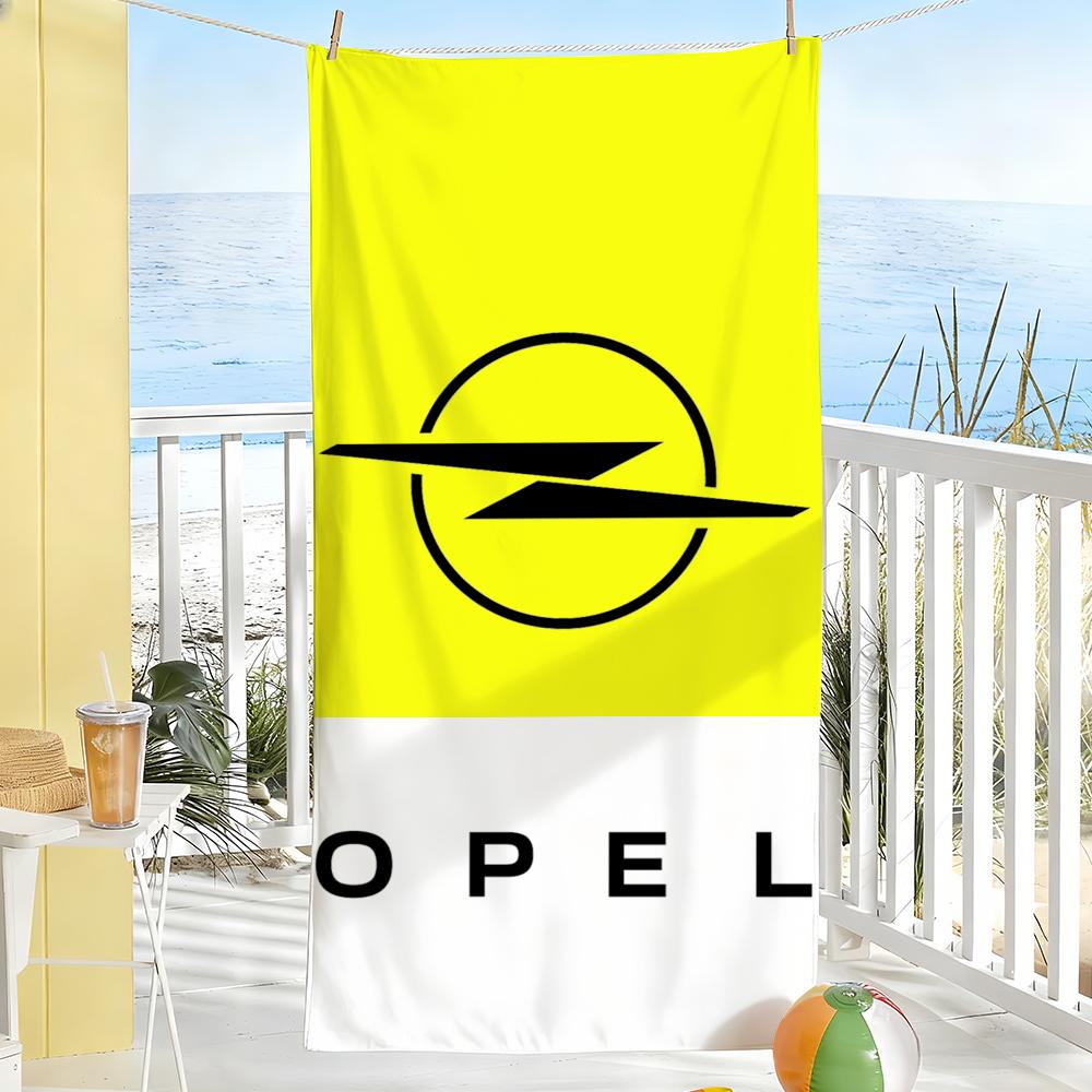 Fashion Racing Cool Towel Soft Pool Gift For Travel Gym Shower Camping Quick Dry Sports O-OpelS-S Large Beach Towels