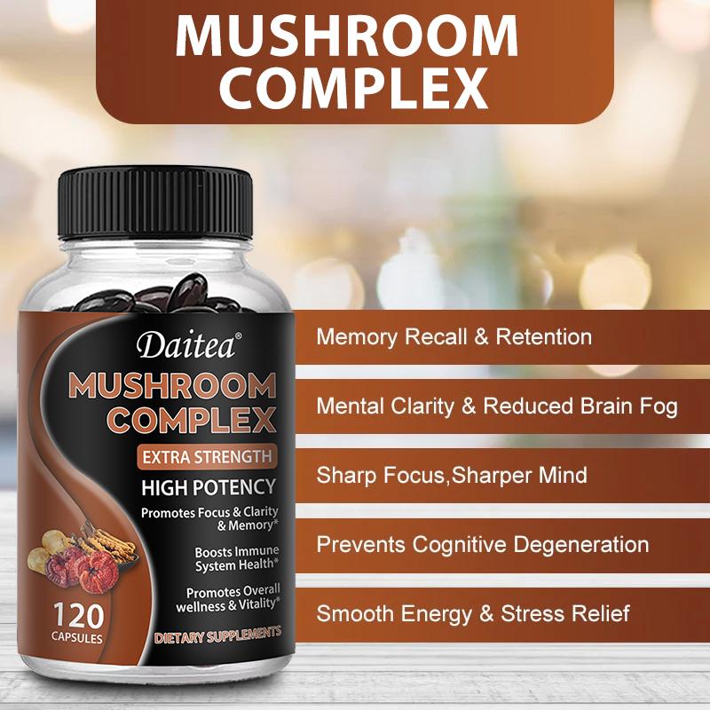 Multi‑Herbal Complex Capsules Extra Strength High Potency, 120 Capsules, 60‑Day Supply