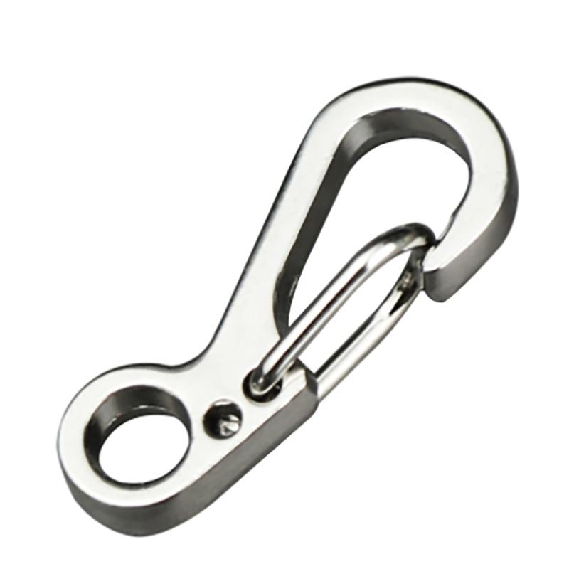 

Мини-пряжка Классическая и простая Мини-пружинная пряжка Быстросъемный брелок для ключей Кольцо для ключей Снаряжение EDC