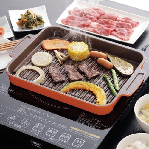 Iris Ohyama Bräter Keramik Gesunder Bräter Rot CHR-2721