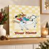 Pippi Longstocking Custom Name Text 5D Diamond Painting Kit DIY Full Drill Diamond Art Decoration
