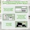 2/4/6PCS Power Saver Smart Energy Saving Box Household Voltage Stabilizer Power Factor Saver Electric Reducer Electricity Saver