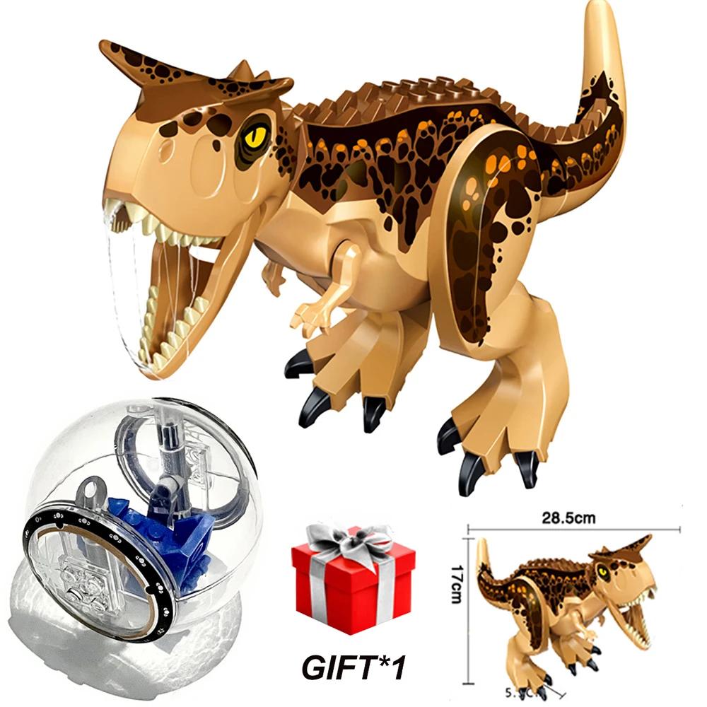 

Світ Юрського періоду Будівельні блоки Фігурки динозаврів Цеглинки З Гіросферою для втечі Тиранозавр Індомінус I-Rex Збірка Дитячі іграшки