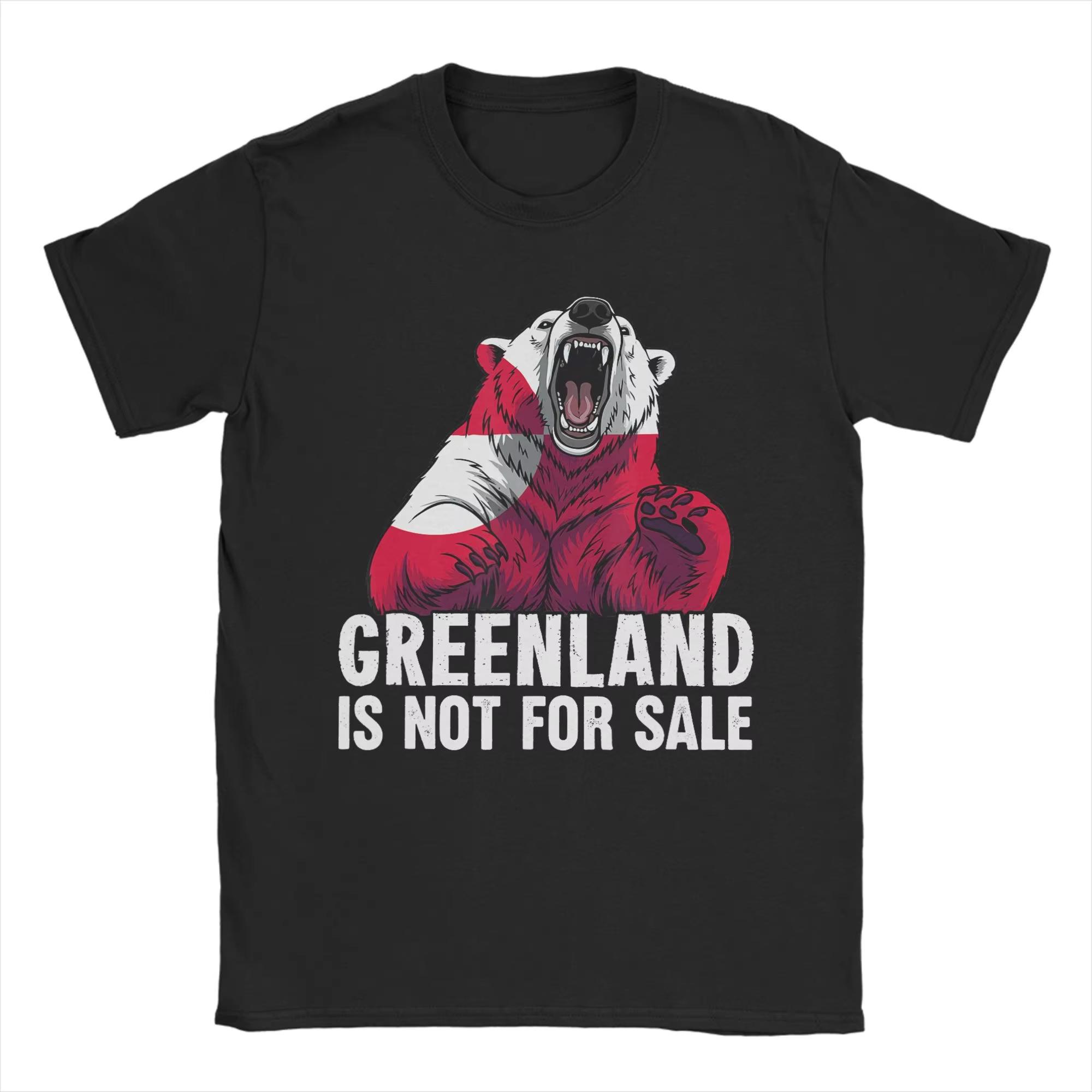 

All Seasons Greenland Is Not for Sale T Shirt for Unisex Women 100 Cotton Tshirts Short Sleeve Clothes2026 Unisexs Summer Tshirt M