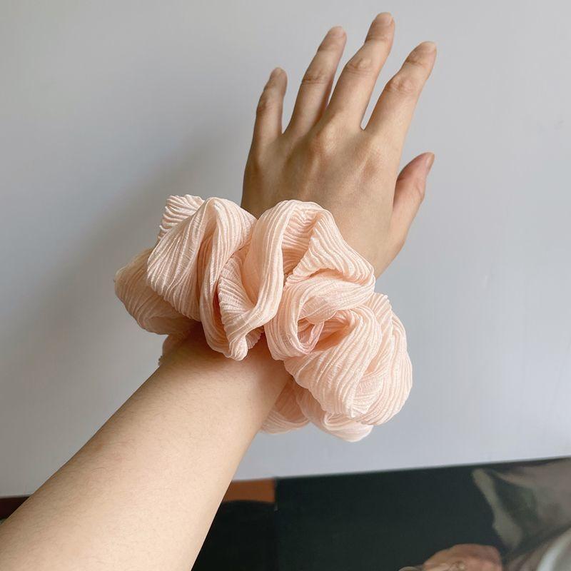 New Korean Pleated Large Intestine Hair Loop for Women Versatile Ponytail Rubber Band Headband Girl Hair Accessories