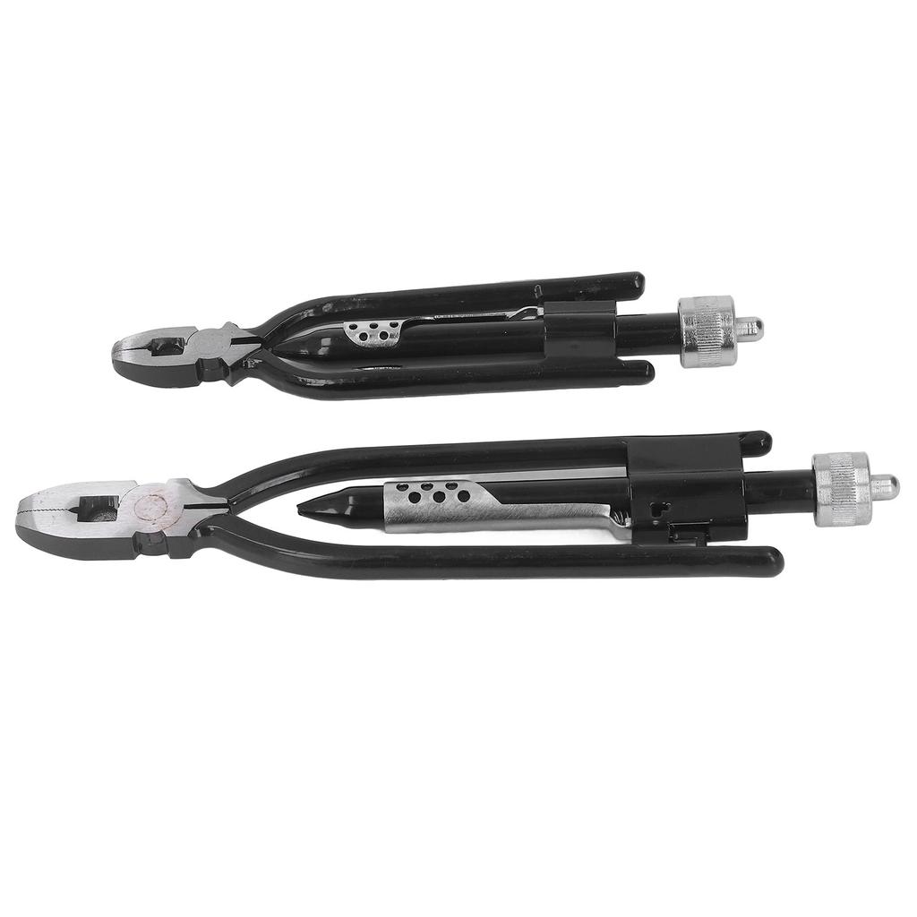 2pcs Safety Wire Plier 6in 9in Carbon Steel Twisting Locking Wire Cutter for Aircraft Automotive
