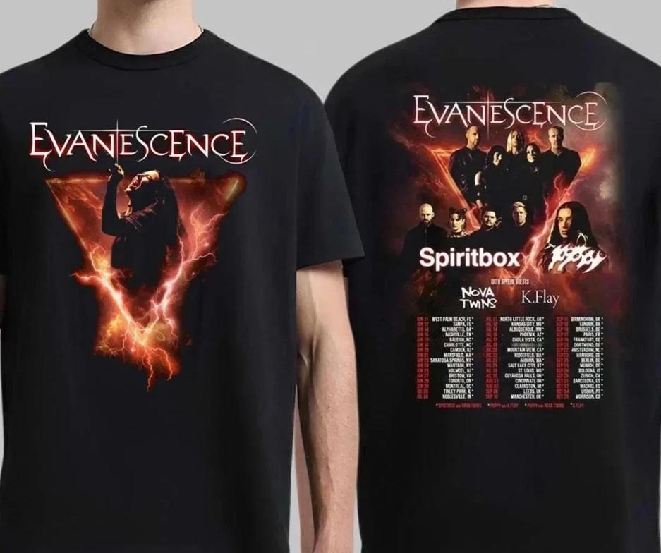 Evanescence 2026 North America Tour T-Shirt Unisex T-Shirt XXL