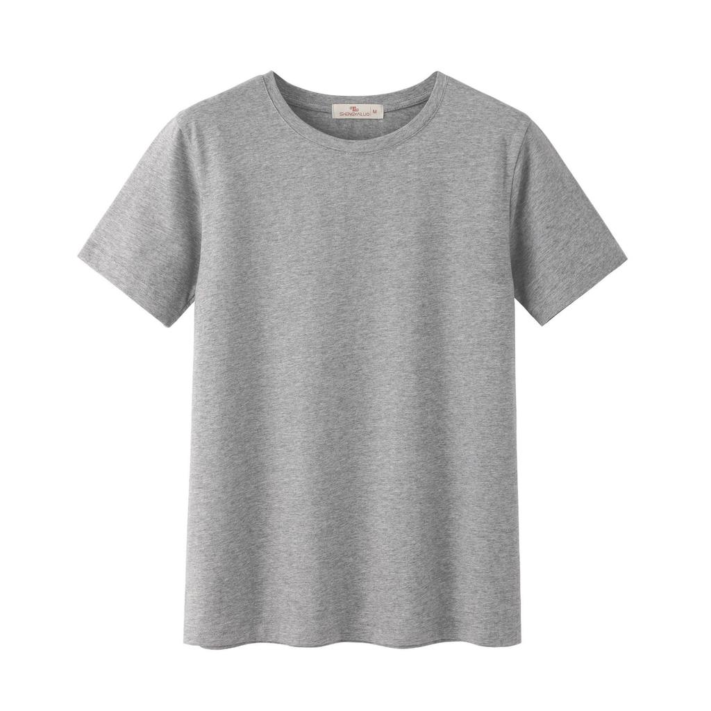 Spring New Short-sleeved Ins Korean Version T-shirt Girls Round Neck Casual Printed Tops Fashionable and Cute Women's Clothing