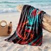 AC Milan Print Microfiber Beach Towel Quick Dry Absorbent Large Towel For Beach Swimming Travel