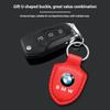 Car Keychain Shield Leather Key Ring Chain Pendant Gifts For BMW M e46 e90 e60 f30 f10 e39 e36 g20 g30 f20 e87 e92 Accessories djbf00