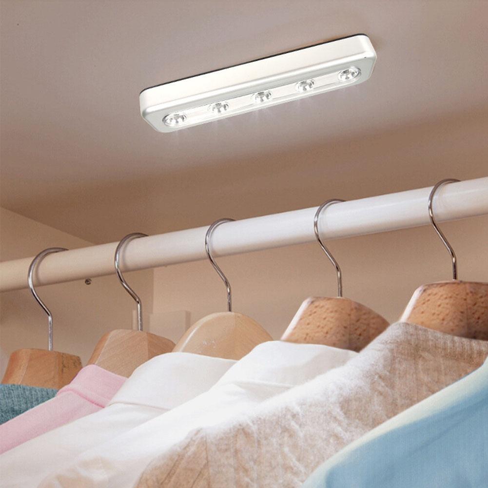 💰Kaufe SelfStick Tap Light Unterschrank Push Nachtlicht SchrankLicht 5