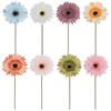 1pc Chrysanthemum Flowers Artificial Flowers Bouquet Single Piece DIY Floral Materials Artificial Gerbera Flowers Soft Realistic