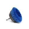 Brosse soucoupe en nylon fin pour bois et métal - s&amp;r - 65 mm - queue 6 pans 1/4" (6,35 mm)