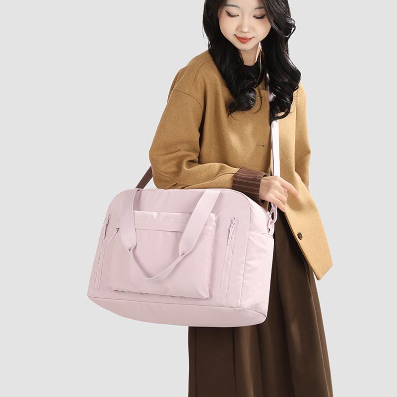 Large Capacity Sports Fitness Bag Women's Travel Bag Men's Shoulder Portable Travel Bag