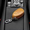 Men's Multifunctional Universal Double Layer Car Key Bag Genuine Leather Regular Key Bag Vintage Smart Folding Key Protector Fashion Business