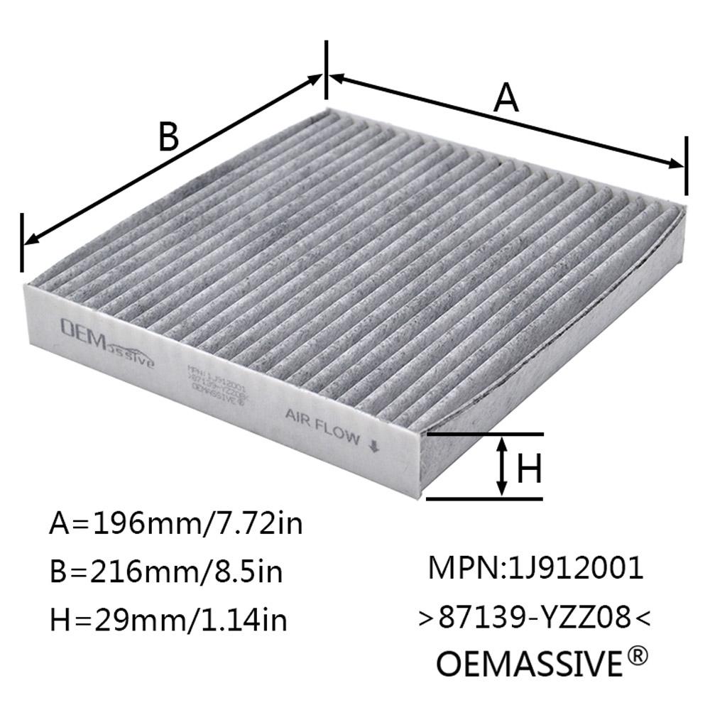 Combo Engine Cabin Pollen Air Filter for Toyota Avalon Camry Matrix Venza RAV4 Scion Xb TC Lexus ES350 17801-31120 87139-YZZ08