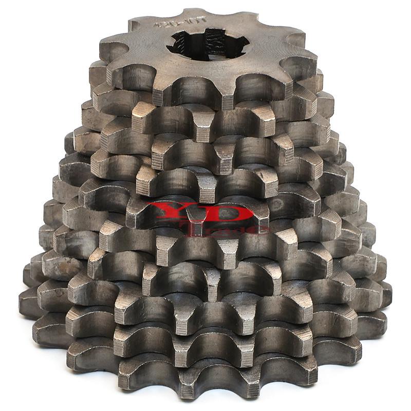 Off-Road Motorcycle ATV Beach Buggy Kart 420 Flywheel with 10-19T Small Sprocket Chain Gear