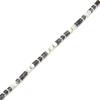 Bracelet - LUXENTER - Hayo - Quartz gris nuageux - Finition rhodium - 19 cm
