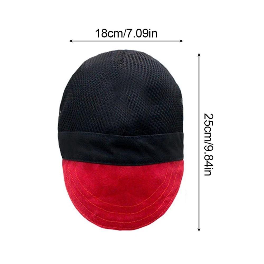 Safety Welding Cap Hat Adjustable Welding Protective Hat Washable Welder Work Cap  Workshop