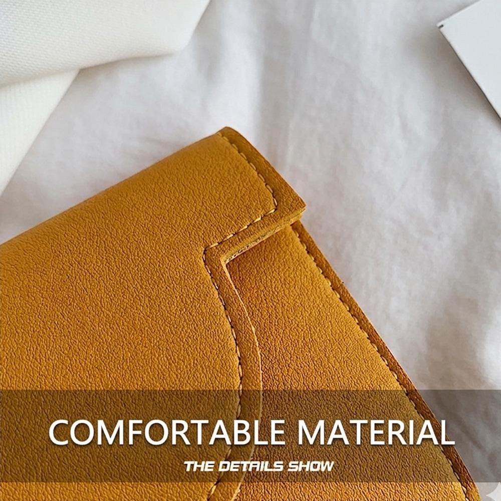Ultra Slim Women Wallet Tri-fold PU Leather Card Holder Mini Purse Female Coin Bag Compact Wallet Pocket Money Clip Clutch Bag
