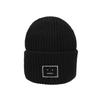 [Acnes STUDIOS] C40390 BLACK Unisex Beanie