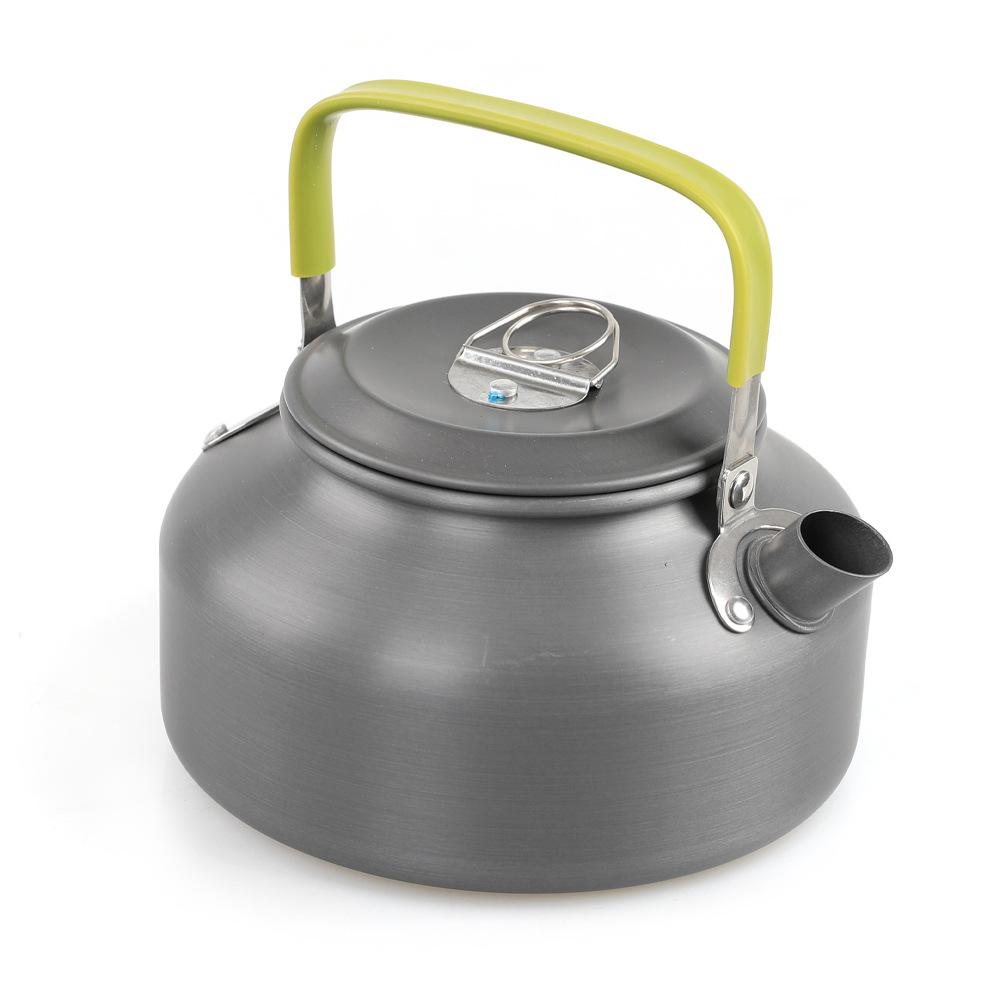 

Outdoor Lightweight Aluminum Alloy Kettle With Heat-Resistant Handle, Camping Coffee Pot, Portable Tea Pot, Picnic Pot, Teapot