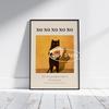 Fun Black Cat Poster Cute Kitten Illustration No No No Print Canvas Painting Wall Art Picture for Room Home Decor Cat Lover Gift