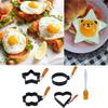 Stainless Steel Egg Cooking Rings Cooking Shaper For Fried Eggs Stainless Steel Egg Cooking Rings Pancake Mold For Cooking