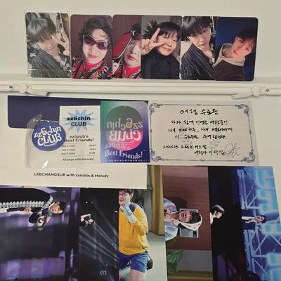 Lee Chang-sub The Wayfarer Encore Concert Fan Club Booth + Admission photocard(First Concert)