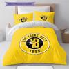 YB  Bedding Quilt Set Quilt Cover Pillowcase Home Decoration Birthday Gift (1 * Duvet Cover + 2 * Pillowcase, Without Core)