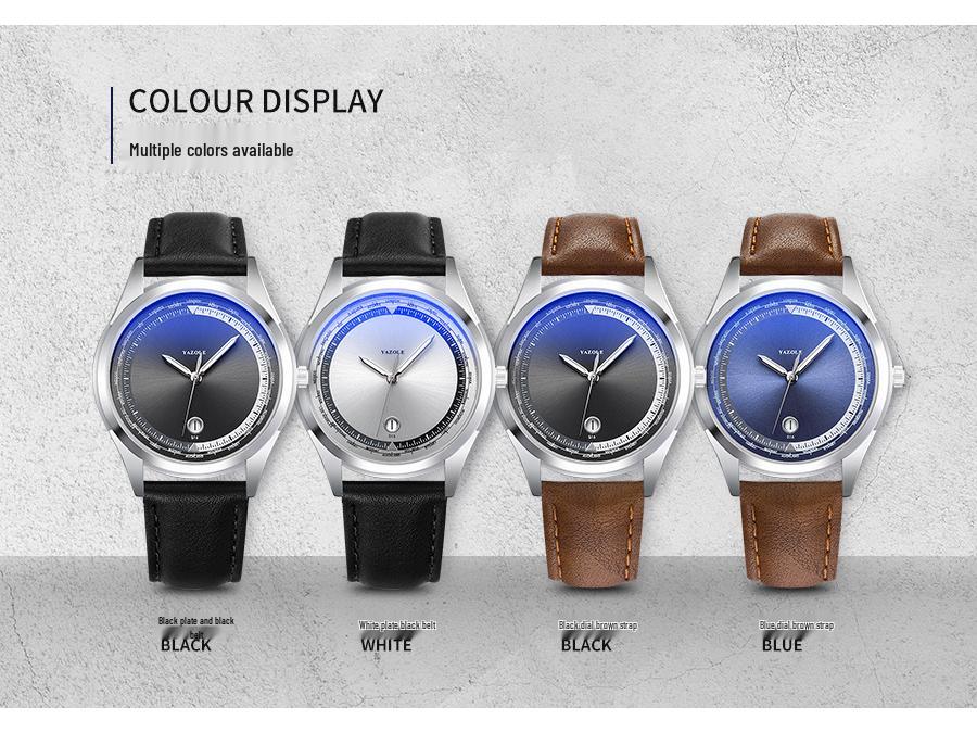 Yazole 516 Men's Luminous Waterproof Quartz Watch