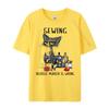 Quilting Quilter Sewer Sewing T Hirtsewing Because Murder Is Wrong Funny Cat Graphic Tees Unisexs Short Sleeve TShirt Unisex