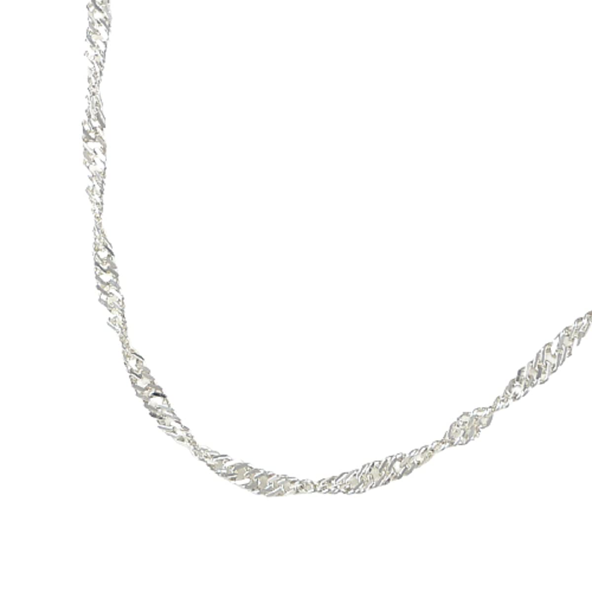

TRIDEA SV925 Silver Screw Necklace [T JEWELRY] (50cm20g)
