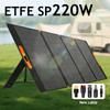 220W Portable Solar Panel 420W Foldable Solar Panel Kit Waterproof Power Backup Solar Charger for Power Station Camping Solar