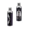 Gourde - the batman - métallique - 500 ml - acier inoxydable - noir et argent