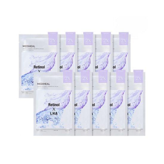 MEDIHEAL Derma Synergy Wrapping Mask Pore Tightening & Firming Sheet Mask 10pcs