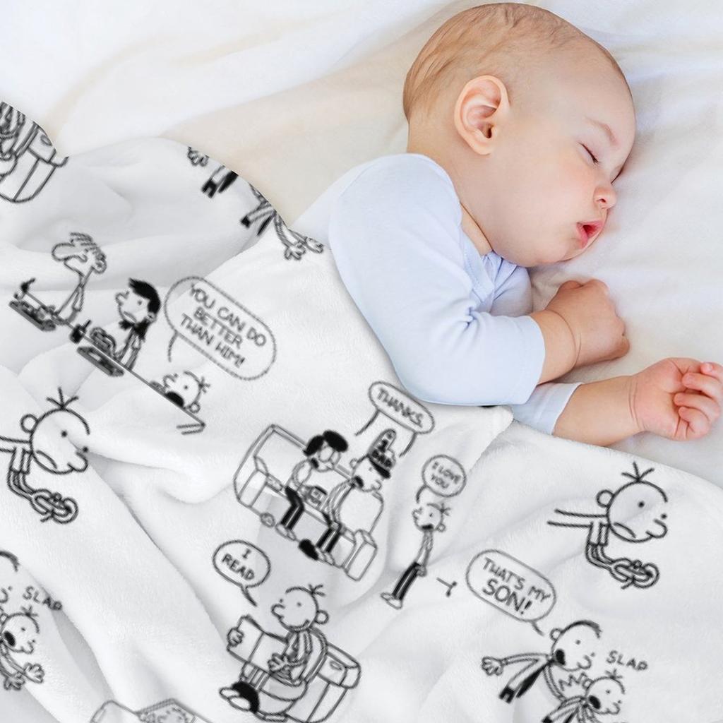 Diary of a Wimpy Kid Throw Blanket Blankets For Baby Softest Polar Stuffeds Blankets