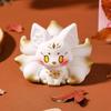 1Pcs Nine Tailed Fox Resin Car Ornament Handcrafted Exquisite Desktop Decoration for Office Study Fox Lovers Birthday Gift