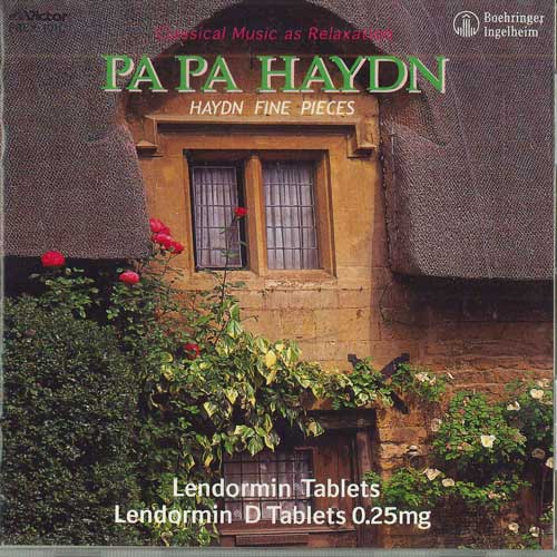 

CD HAYDN - Pa Pa Haydn Music Health PREX1010 VICTOR Japan Obi Classical Used