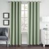 Curtains Full Blackout Plain Perforated Vertical Curtains, Bedroom Living Room Sound Insulation Finished Curtain Fabric