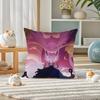 One Piece Monkey D Luffy Anime Plush Pillow Cover Soft Short Plush Cushion Cover For Sofa Bedroom Home Decor Gift Decoration