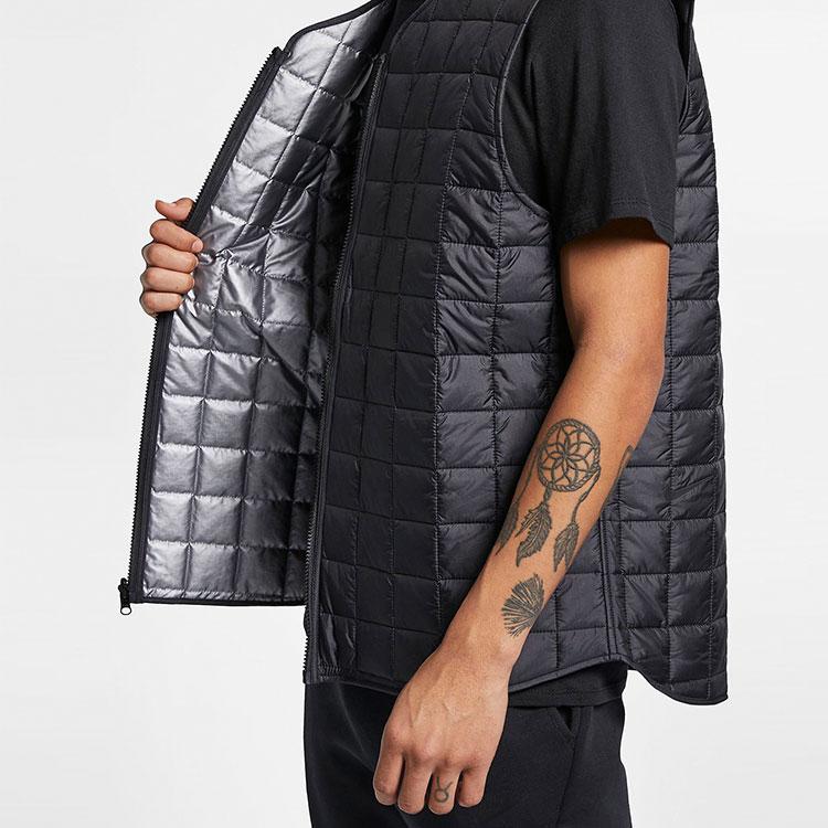 Nike Tech Pack Synthetic-Fill Removable 2-In-1 Jacket Men Outerwear Grey Green AT4571-060