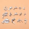 Dolphin Charms 1 Sets Mix Animal Pendants For Ocean Themed Jewelry Making Mix Set