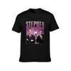 ELEI Stephen Mulhern Appreciation Fitted Ladies Tshirt Homage Throwback Stag Hen Do BlackOne Size