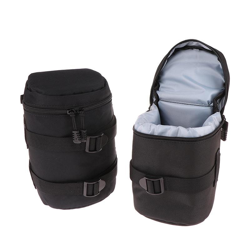 1 Piece Photography Accessories Luxury Camera Lens Bag Pouch Case For Canon Lens Nikon  Olympus Fuji