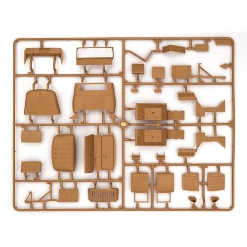 ICM 1/35 Soviet ZiL-131 KShM Command Vehicle Plastic Model