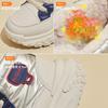 New  Autumn Winter High-Top Women's Shoes Fleece-Lined Cotton Warm Velvet Thick Sole Increased Height Korean Version